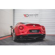 Maxton Design středový spoiler zadního nárazníku pro Alfa Romeo 4C, černý lesklý plast ABS