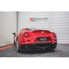 Maxton Design středový spoiler zadního nárazníku pro Alfa Romeo 4C, černý lesklý plast ABS Maxton Design středový spoiler zadního nárazníku pro Alfa Romeo 4C, černý lesklý plast ABS