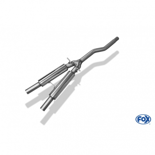 Fox Sportauspuff přední díl s tlumičem pro Audi A4 B6 s motorem 1.8 T, 2.0 quattro Fox Sportauspuff přední díl s tlumičem pro Audi A4 B6 s motorem 1.8 T, 2.0 quattro