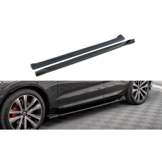 Maxton Design difuzory pod boční prahy pro Volvo XC60 Mk2 Facelift R-Design, Carbon-Look Maxton Design difuzory pod boční prahy pro Volvo XC60 Mk2 Facelift R-Design, Carbon-Look