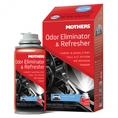 Mothers Odor Eliminator & Refresher - osvěžovač vzduchu a pohlcovač pachů v interiéru a klimatizaci, vůně New Car, 57 g