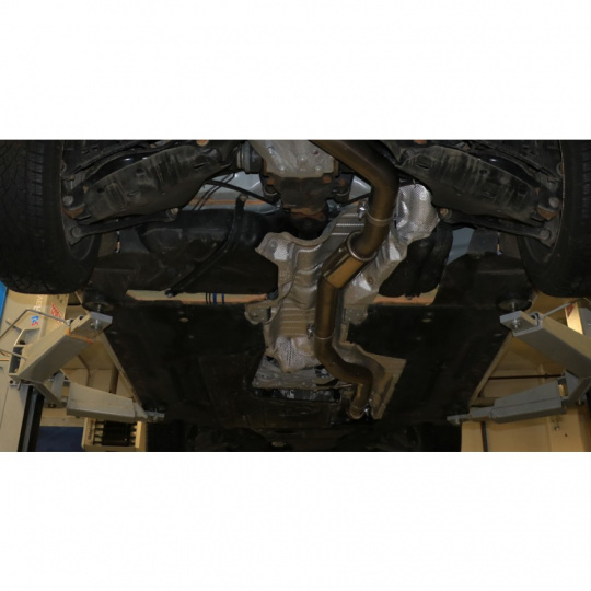 Fox Sportauspuff přední díl s tlumičem pro BMW řada 1 F20, F21 s motorem 2.0 D, průřez výf. vedení 80 mm