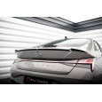 Maxton Design prodloužení spoileru pro Hyundai Elantra Mk7, černý lesklý plast ABS