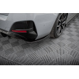Maxton Design boční difuzory pod zadní nárazník ver.4 pro BMW řada 4 G26 /M440i, černý lesklý plast ABS, Gran Coupe