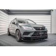 Maxton Design spoiler pod přední nárazník pro Cupra Ateca, černý lesklý plast ABS
