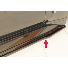 Rieger spoiler pod boční práh mont. strana pravá pro BMW řada 4 G83 M4 kabriolet, 06/21-, plast ABS lakovaný do černé lesklé barvy Rieger spoiler pod boční práh mont. strana pravá pro BMW řada 4 G83 M4 kabriolet, 06/21-, plast ABS lakovaný do černé lesklé barvy