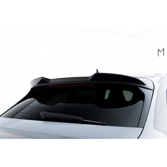 Maxton Design prodloužení spoileru 3d pro Volkswagen Arteon R-Line Facelift, černý lesklý plast ABS, shooting brake