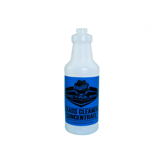 Meguiar's Glass Cleaner Bottle - ředicí láhev pro Glass Cleaner Concentrate, bez rozprašovače, 946 ml