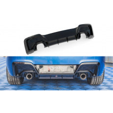 Maxton Design vložka zadního nárazníku ver.1 pro BMW řada 1 F20 M135I, černý lesklý plast ABS, pro jednoduché koncovky na každé straně Maxton Design vložka zadního nárazníku ver.1 pro BMW řada 1 F20 M135I, černý lesklý plast ABS, pro jednoduché koncovky na každé straně