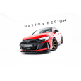 Maxton Design spoiler pod přední nárazník pro Audi RS3 8Y Facelift, černý lesklý plast ABS, Sedan
