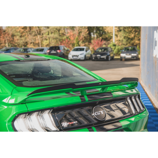 Maxton Design prodloužení spoileru pro Ford Mustang MK6 GT Facelift, černý lesklý plast ABS Maxton Design prodloužení spoileru pro Ford Mustang MK6 GT Facelift, černý lesklý plast ABS
