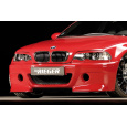 Rieger přední nárazník pro BMW řada 3 E46 M3 kabriolet, kupé, plast ABS bez povrchové úpravy