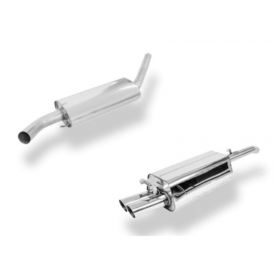 Fox Sportauspuff koncový a přední tlumič výfuku pro Audi A6 C3, C4 s motorem 1.9, 2.0, 2.2, 2.3, 2.4 D, 2.6, 2.8 s pohonem předních kol