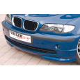 Rieger spoiler pod přední nárazník pro BMW řada 3 E46 sedan, touring po faceliftu, r.v. 02/02-, plast ABS bez povrchové úpravy