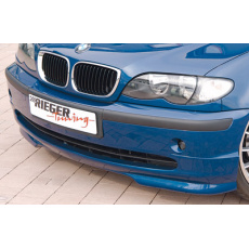 Rieger spoiler pod přední nárazník pro BMW řada 3 E46 sedan, touring po faceliftu, r.v. 02/02-, plast ABS bez povrchové úpravy Rieger spoiler pod přední nárazník pro BMW řada 3 E46 sedan, touring po faceliftu, r.v. 02/02-, plast ABS bez povrchové úpravy
