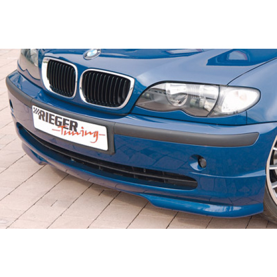 Rieger spoiler pod přední nárazník pro BMW řada 3 E46 sedan, touring po faceliftu, r.v. 02/02-, plast ABS bez povrchové úpravy