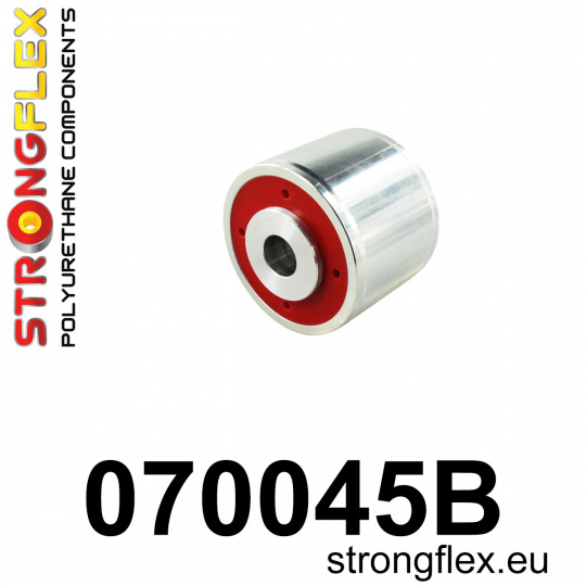 070045B: Strongflex Zadní silentblok uložení zadního diferenciálu 070045B: Strongflex Zadní silentblok uložení zadního diferenciálu