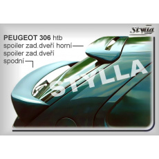 Stylla spoiler zadních dveří Peugeot 306 htb spodní