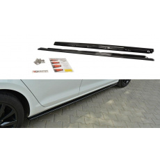Maxton Design difuzory pod boční prahy pro Volkswagen Golf Mk7, černý lesklý plast ABS Maxton Design difuzory pod boční prahy pro Volkswagen Golf Mk7, černý lesklý plast ABS