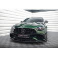 Maxton Design spoiler pod přední nárazník ver.2 pro Mercedes třída E W213 Facelift/63AMG, černý lesklý plast ABS