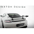 Maxton Design zadní křídlo s horním uchycením (swan-neck) ver. 2 pro Porsche Cayman T 982c, materiál pravý karbon