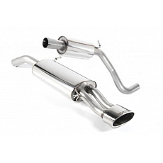 Milltek Sport výfukový systém cat-back s rezonátorem (tišší) pro Seat Ibiza Cupra 1.8 20VT 180PS 2004-2007, letěná oválná koncovka