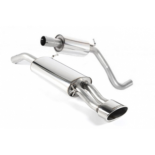 Milltek Sport výfukový systém cat-back s rezonátorem (tišší) pro Seat Ibiza Cupra 1.8 20VT 180PS 2004-2007, letěná oválná koncovka Milltek Sport výfukový systém cat-back s rezonátorem (tišší) pro Seat Ibiza Cupra 1.8 20VT 180PS 2004-2007, letěná oválná koncovka