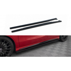 Maxton Design difuzory pod boční prahy pro Mercedes třída A W176/AMG, černý lesklý plast ABS Maxton Design difuzory pod boční prahy pro Mercedes třída A W176/AMG, černý lesklý plast ABS