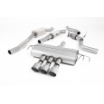 Milltek Sport homologovaný výfuk cat-back s rezonátorem pro Honda Civic Type R FK8 2.0 i-VTEC (s OPF/GPF nebo bez OPF/GPF) 2017-2022, GT-100 titanové koncovky