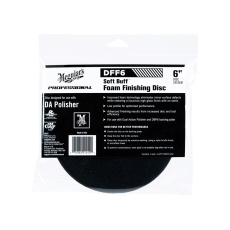 Meguiar's Soft Buff Foam Finishing Disc 6" - finišovací a voskovací kotouč pro DA leštičku (měkký), 6palcový