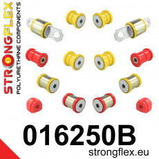016250B: Strongflex Sada silentbloků zadního zavěšení 016250B: Strongflex Sada silentbloků zadního zavěšení