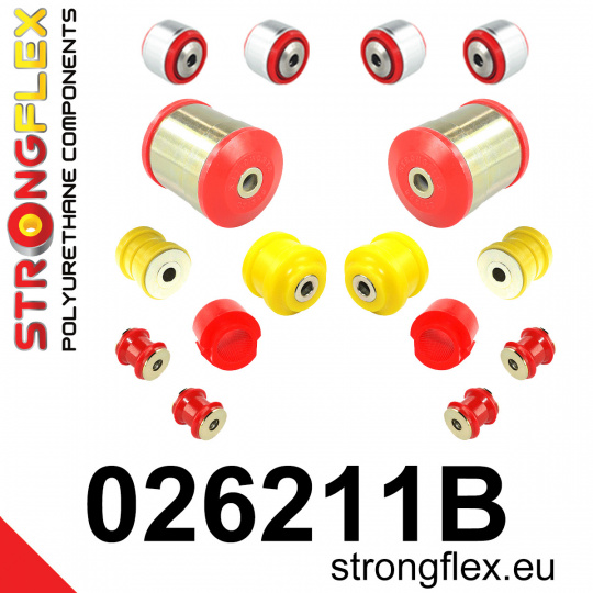 026211B: Strongflex Sada silentbloků předního zavěšení
