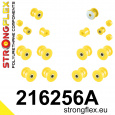 216256A: Strongflex Sada silentbloků zadního zavěšení varianta SPORT