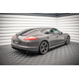 Maxton Design boční difuzory pod zadní nárazník pro Porsche Panamera 970 Diesel, 970 Standard, černý lesklý plast ABS