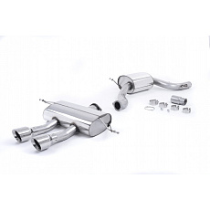 Milltek Sport homologovaný výfuk cat-back s rezonátorem (tišší) pro Seat Leon Cupra R 2.0 TSI 265PS 2010-2012