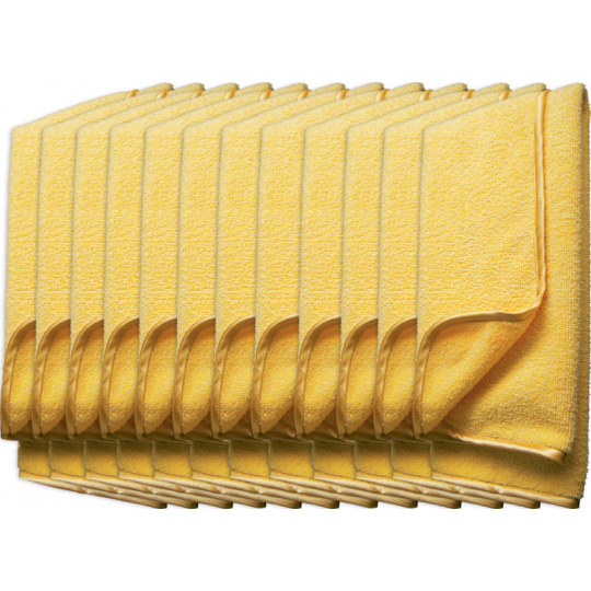 Meguiar's Supreme Shine Microfiber Towel - mikrovláknová utěrka, 40 cm x 60 cm, balení: 12 kusů