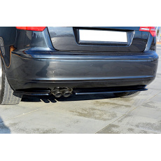 Maxton Design boční difuzory pod zadní nárazník pro Audi A3 8P, černý lesklý plast ABS Maxton Design boční difuzory pod zadní nárazník pro Audi A3 8P, černý lesklý plast ABS