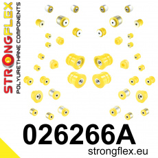 026266A: Strongflex Kompletní sada polyuretanových silentbloků pro zavěšení varianta SPORT