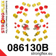 086130B: Strongflex Kompletní sada polyuretanových silentbloků pro zavěšení