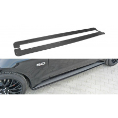 Maxton Design "Racing" difuzory pod boční prahy pro Ford Mustang Mk6, Carbon-Look