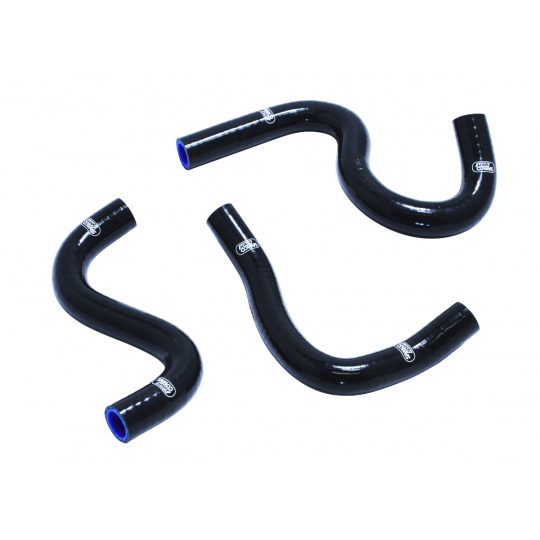 Samco Sport 3-dílná sada silikonových hadic pro topení pro Toyota Corolla AE86 1984 - 1987 s motory 4A-GEU, s levostranným řízením, barva: modrá