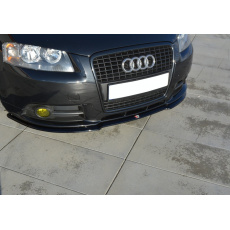 Maxton Design spoiler pod přední nárazník pro Audi A3 8P, černý lesklý plast ABS, S-Line, r.v. 2004-2008 Maxton Design spoiler pod přední nárazník pro Audi A3 8P, černý lesklý plast ABS, S-Line, r.v. 2004-2008