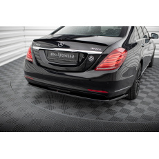 Maxton Design středový spoiler pod zadní nárazník ver.1 pro Mercedes třída S W222 Standard, černý lesklý plast ABS Maxton Design středový spoiler pod zadní nárazník ver.1 pro Mercedes třída S W222 Standard, černý lesklý plast ABS