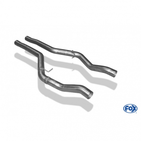 Fox Sportauspuff spojovací trubka pro Maserati Quattroporte s motorem 4.2 Fox Sportauspuff spojovací trubka pro Maserati Quattroporte s motorem 4.2