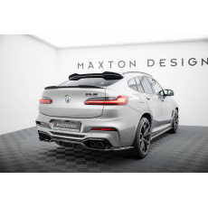 Maxton Design spoiler pod zadní nárazník s žebrováním pro BMW X4 M F98, černý lesklý plast ABS Maxton Design spoiler pod zadní nárazník s žebrováním pro BMW X4 M F98, černý lesklý plast ABS