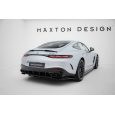 Maxton Design spoiler pod zadní nárazník s žebrováním v.1 pro Mercedes AMG GT C192 /63, černý lesklý plast ABS
