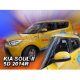 HEKO ofuky oken Kia Soul (2014-2019) přední + zadní