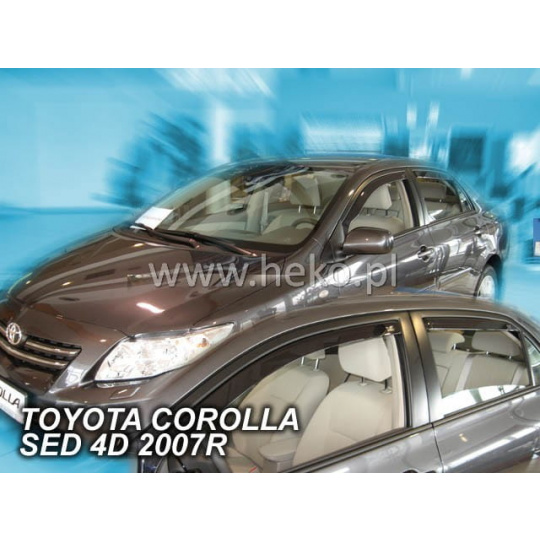HEKO ofuky oken Toyota Corolla 4dv (2007-2013) přední