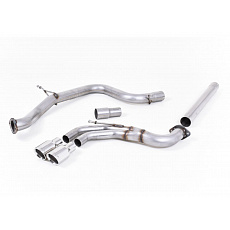 Milltek Sport výfukový systém cat-back bez rezonátoru (hlasitější) pro Volkswagen Golf MK7 GTD 2.0 TDI 185PS 2013-2016, typ koncovek: GT-80 leštěné Milltek Sport výfukový systém cat-back bez rezonátoru (hlasitější) pro Volkswagen Golf MK7 GTD 2.0 TDI 185PS 2013-2016, typ koncovek: GT-80 leštěné