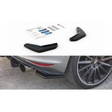 Maxton Design boční difuzory pod zadní nárazník ver.2 pro Volkswagen Golf GTI Mk7, černý lesklý plast ABS Maxton Design boční difuzory pod zadní nárazník ver.2 pro Volkswagen Golf GTI Mk7, černý lesklý plast ABS